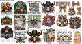 DESIGN #49- In Love With FALL - UV DTF Decal Gang  Sheet 22"x12"