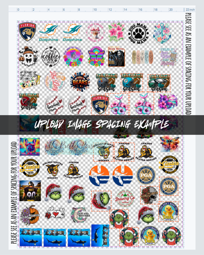 Design Your Own Custom-Print + Cut Design- UV DTF Print PLUS Acrylic Blank to match your uploaded designs- ⚠️MUST READ LISTING DETAILS