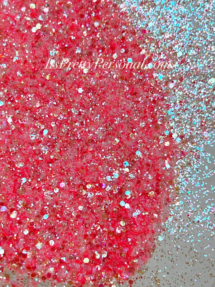 “DIAMOND Pink Pop” - Platinum Pastels Collection- Extreme Sparkle Pink