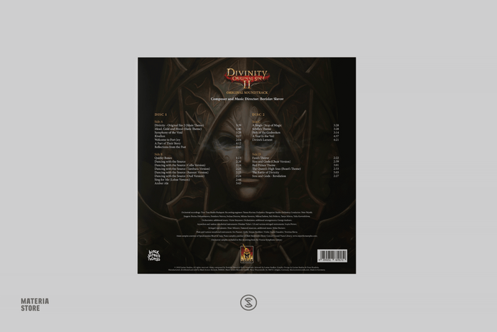 Divinity: Original Sin 2 (Original Game Soundtrack) - Borislav Slavov (2xLP Vinyl Record)