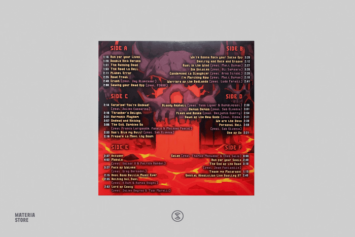 Double Kick Heroes (Original Game Soundtrack) - elmobo (3xLP Vinyl Record)