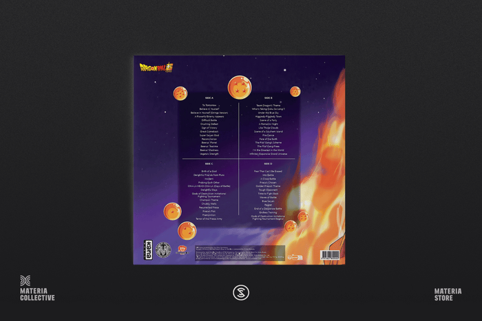 Dragon Ball Super - Volume 1 (Original Soundtrack) (2xLP Vinyl Record)