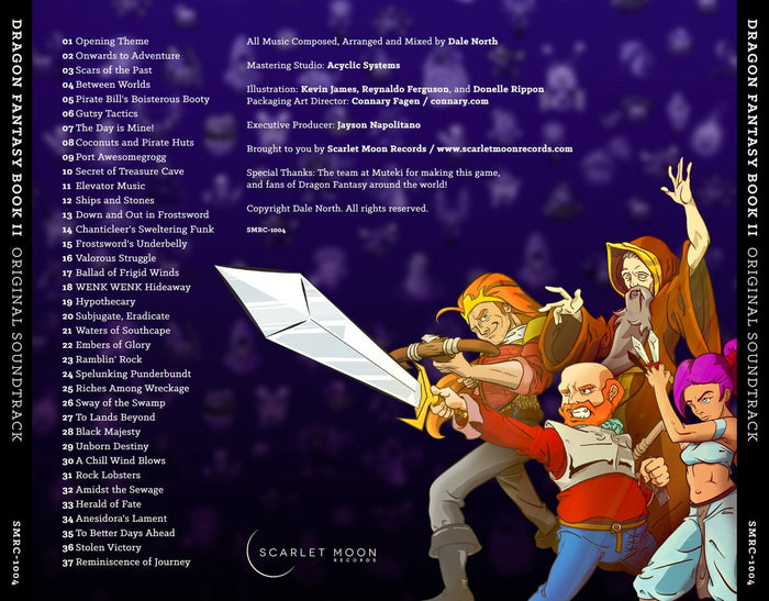 Dragon Fantasy Book Ii Original Soundtrack (Compact Disc) Compact Disc