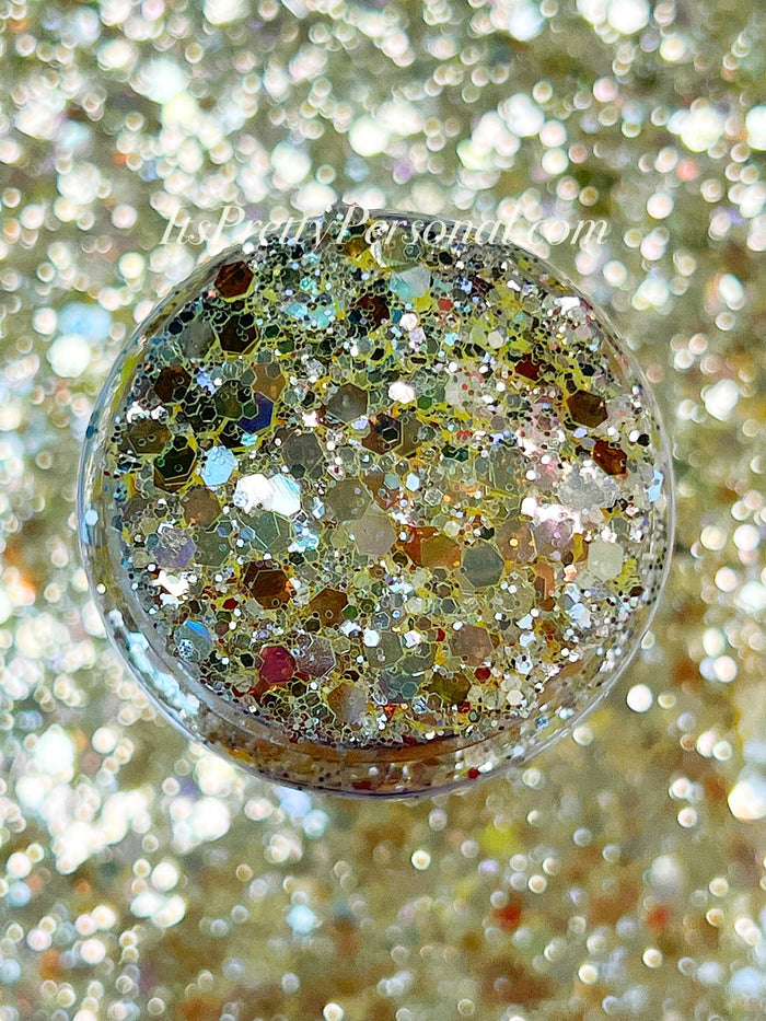 "Dreamy Daylight XL" -Pastel Yellow Holographic Glitter (Maker Box January 2026)