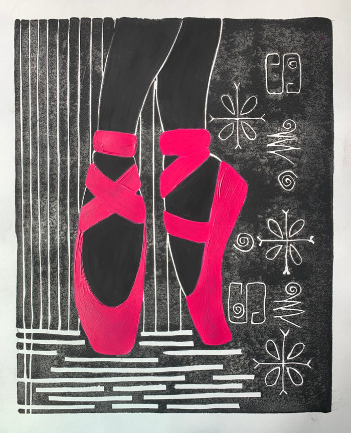 En Pointe Series | Fuchsia
