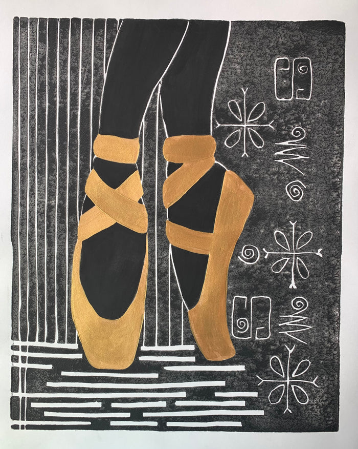 En Pointe Series | Gold