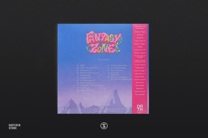 Fantasy Zone (Original Soundtrack) - Hiroshi “Hiro” Kawaguchi (1xLP Vinyl Record)
