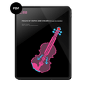 Field of Hopes and Dreams (from DELTARUNE) (for Solo Violin with Piano Accompaniment) Digital Sheet Music