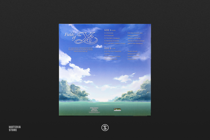Fields of Ys - Falcom Sound Team jdk (1xLP Vinyl Record - Black Variant)