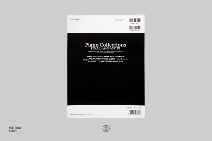 Final Fantasy IX Piano Collections (Sheet Music - Japanese)