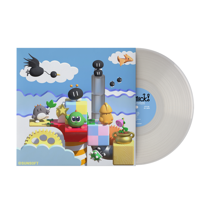 GIMMICK (Original Video Game Soundtrack) - Masashi Kageyama (1xLP Vinyl Record) - Clear Vinyl