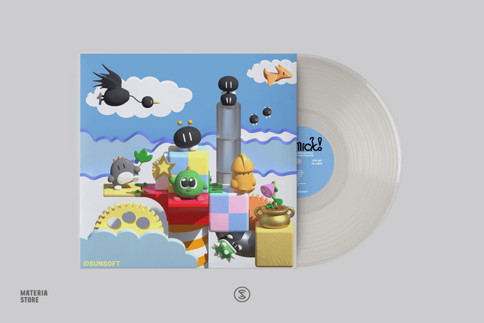 GIMMICK (Original Video Game Soundtrack) - Masashi Kageyama (1xLP Vinyl Record) - Clear Vinyl