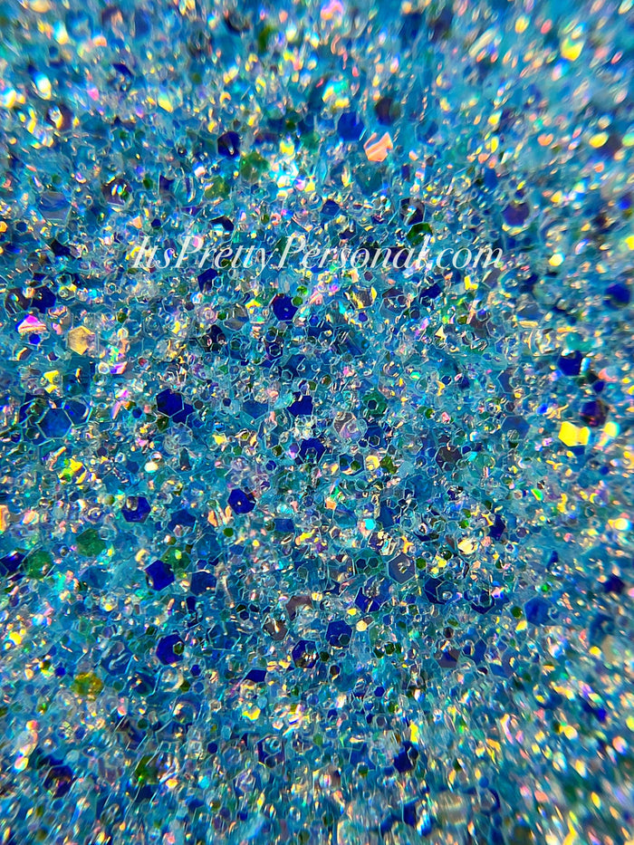 “Glacial Dream Blue SCHMedium”- FROSTED Glitter Collection SCHMedium