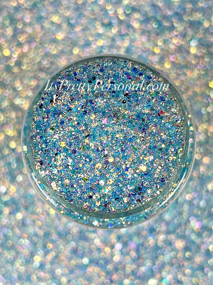“Glacial Dream Blue SCHMedium”- FROSTED Glitter Collection SCHMedium