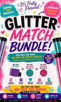 GLITTER MATCH BUNDLE- We help you match your glitter to your vinyl purchased! *READ LISTING.