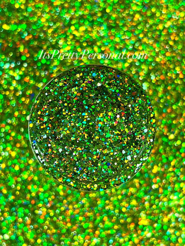 “Goowy Green”- Makers Monthly Box Color Green Holographic