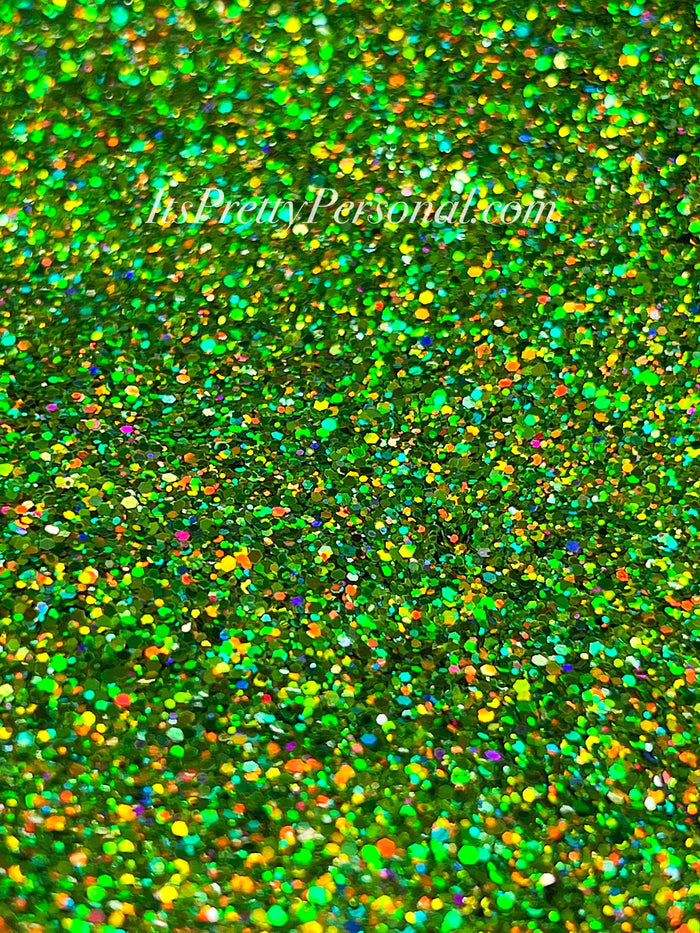 “Goowy Green”- Makers Monthly Box Color Green Holographic