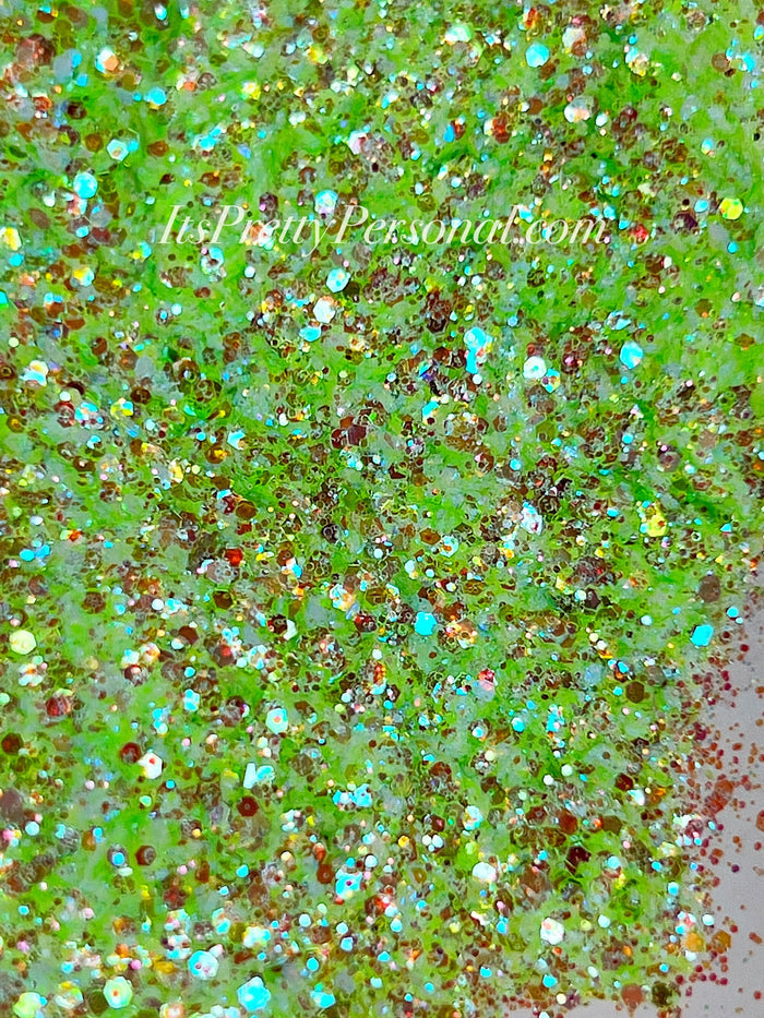 “Green DIAMOND Meadow” - Platinum Pastels Collection- Extreme Sparkle  Green (Maker Color March 2026)