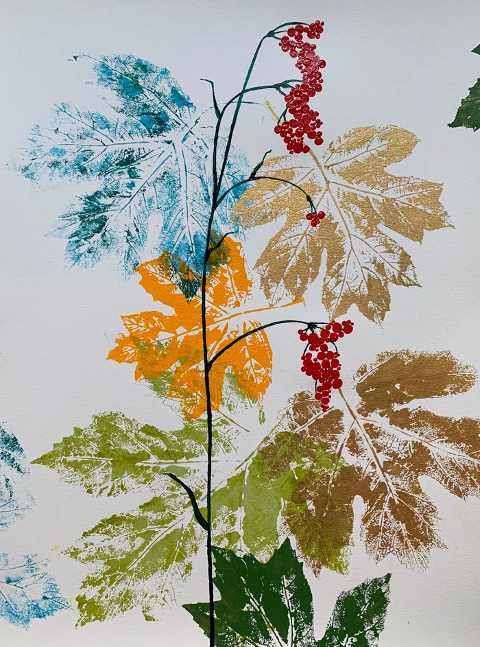 Hand-Pressed Series | After Summer V