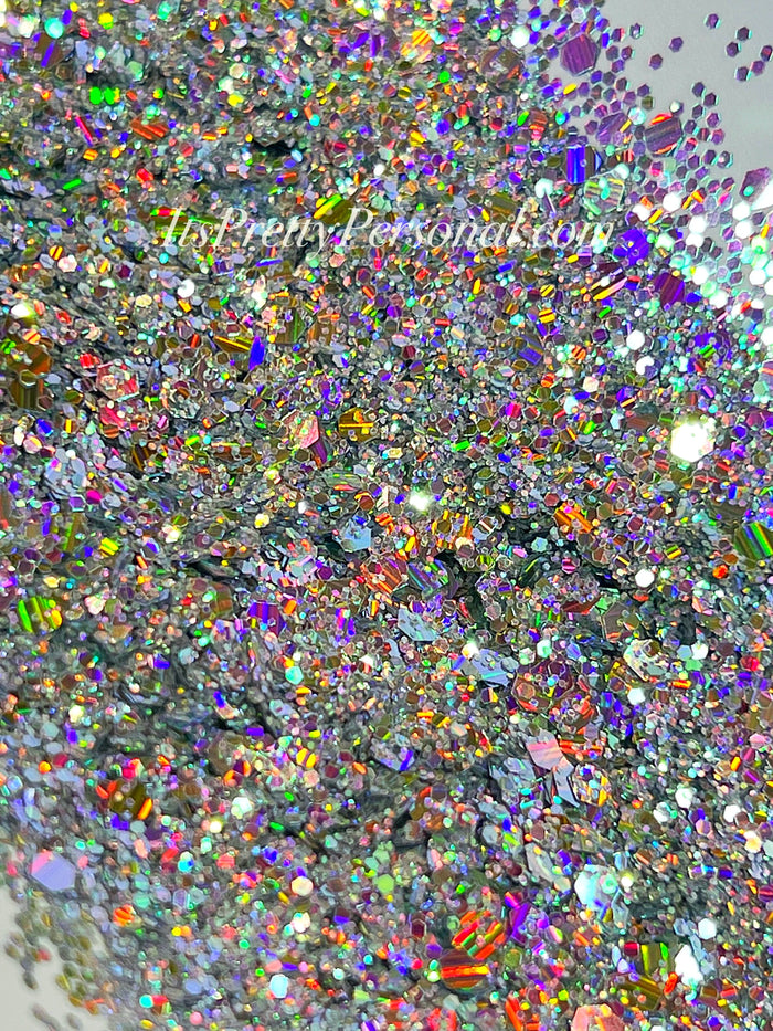 “Hematite Silver XL"- Holographic GEMSTONE Collection