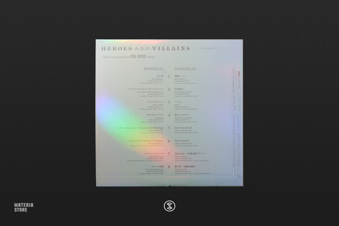 Heroes and Villains - Select Tracks from the Final Fantasy Series - SET (4xLP Vinyl Record)