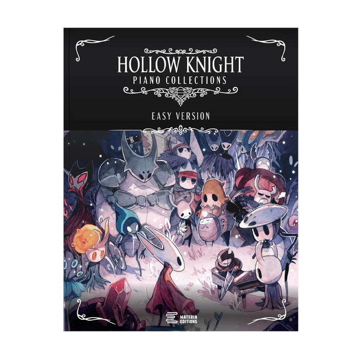 Hollow Knight Piano Collections: Easy Version (Physical Sheet Music Book)