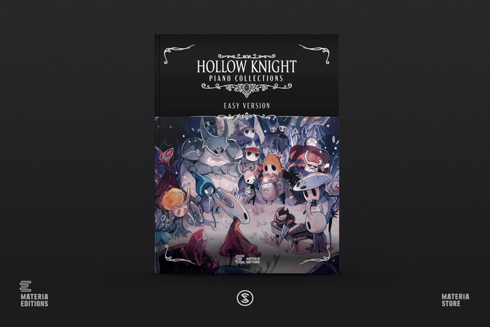 Hollow Knight Piano Collections: Easy Version (Physical Sheet Music Book)
