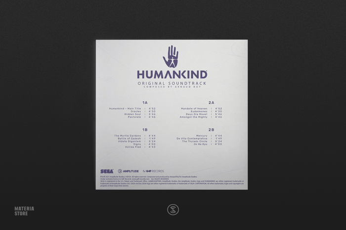 Humankind (Original Game Soundtrack) - Arnaud Roy (2xLP Vinyl Record)