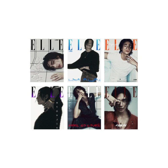 Stray Kids Magazine HYUNJIN - ELLE Magazine Cover HYUNJIN (May 2024)