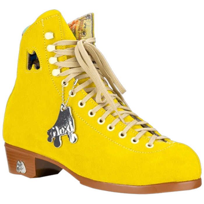 In Stock - Moxi Skates - Pineapple Lolly Size 7 Pre-Drilled  - Boots Only