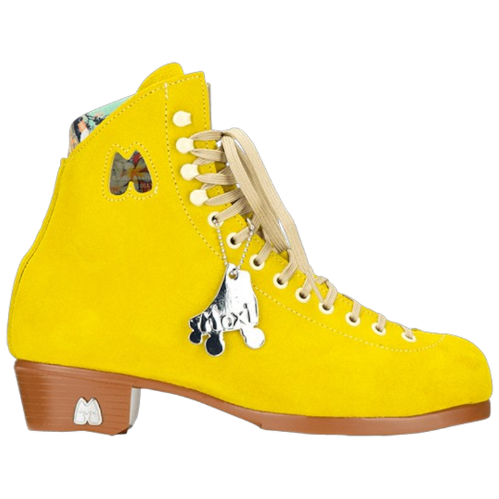In Stock - Moxi Skates - Pineapple Lolly Size 7 Pre-Drilled  - Boots Only