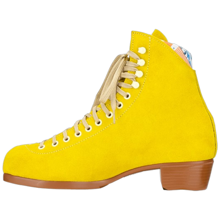 In Stock - Moxi Skates - Pineapple Lolly Size 7 Pre-Drilled  - Boots Only