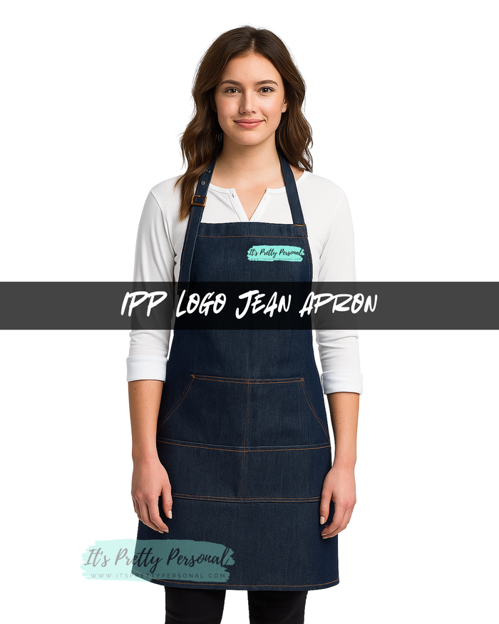 IPP Silicone Patch- Jean Stitch Denim Apron
