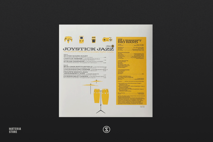 Joystick Jazz: The Blueshift Big Band Plays Iconic Video Game Hits, Vol. 3 (1xLP Vinyl Record)