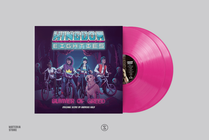 Kingdom Eighties: Summer of Greed (Original Game Soundtrack) - Andreas Hald (2xLP Vinyl Record)