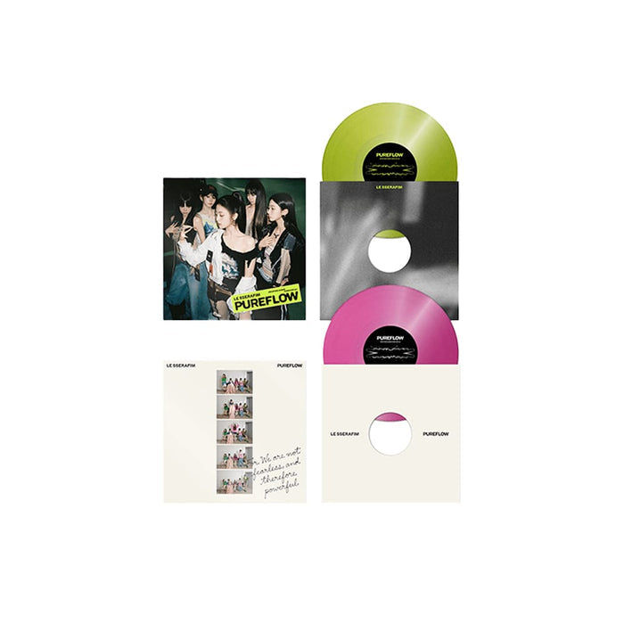 LE SSERAFIM ALBUM SET LE SSERAFIM - 2nd Studio Album PUREFLOW pt. 1 (Vinyl)