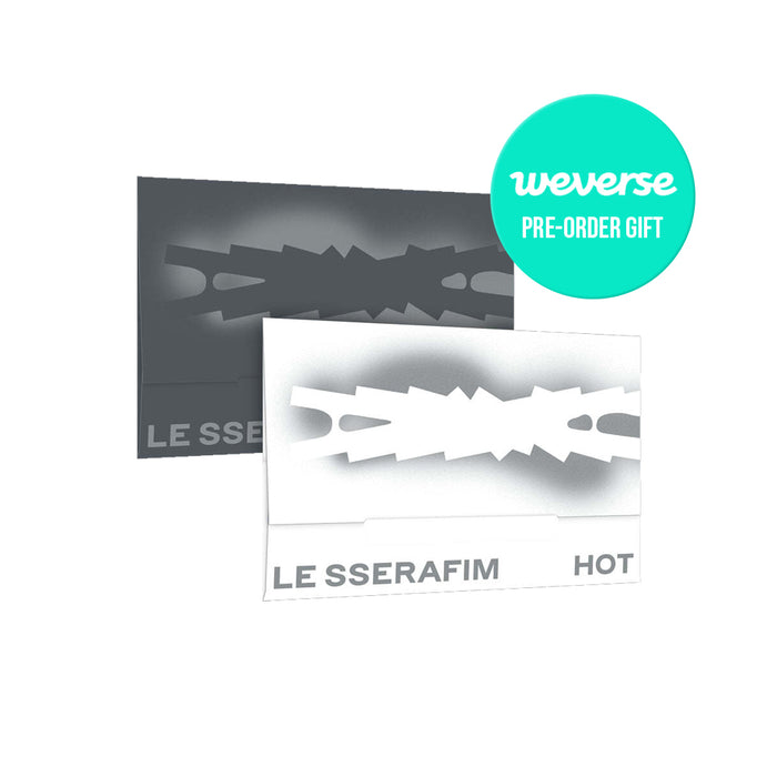 LE SSERAFIM - HOT (Weverse Albums ver.)