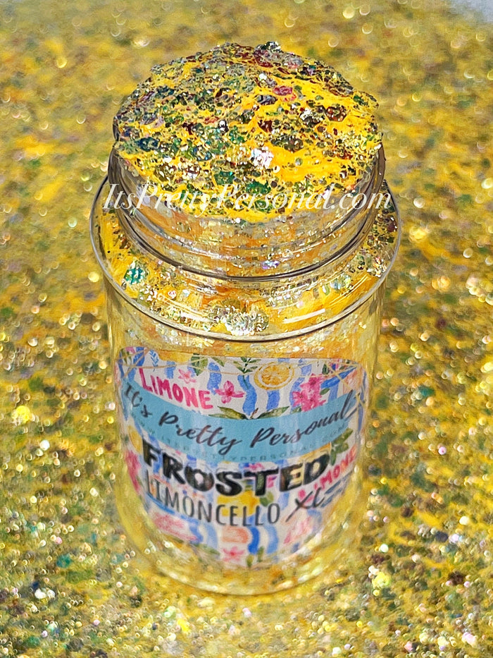 “Limoncello XL Yellow”- FROSTED Glitter Collection