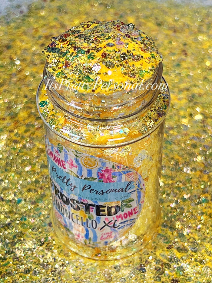 “Limoncello XL Yellow”- FROSTED Glitter Collection