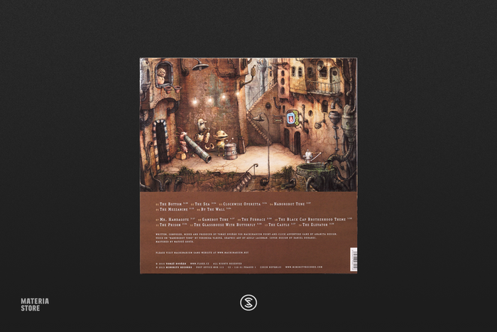 Machinarium (Original Soundtrack) - Tomáš Dvořák (1xLP Vinyl Record)