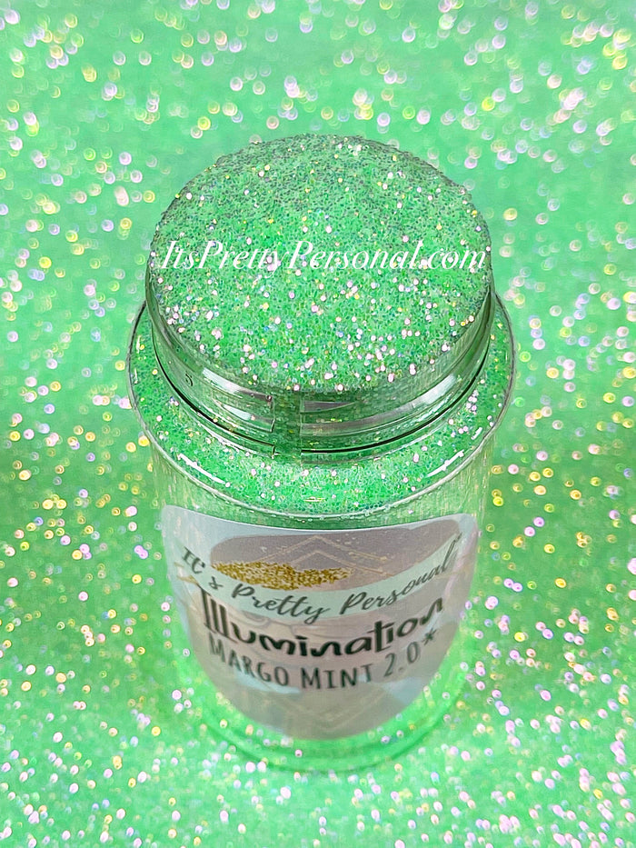 “Margo Mint”- Illumination Collection- Pastel Neon