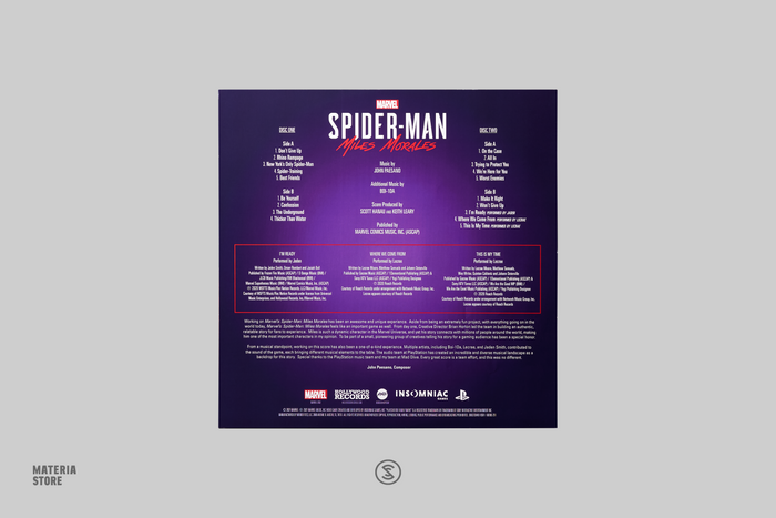 Marvel's Spider-Man: Miles Morales (Original Soundtrack)- John Paesano (2xLP Vinyl Record)
