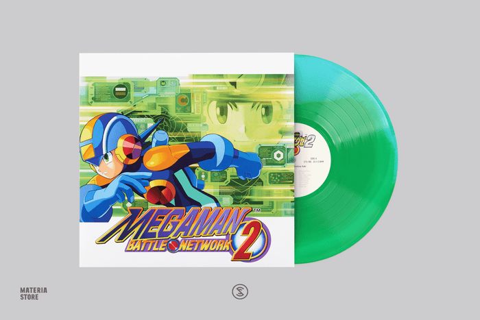 Mega Man Battle Network 2 (Original Video Game Soundtrack) - Yoshino Aoki (1xLP Vinyl Record) [Green Variant]