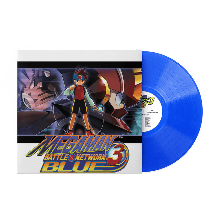 Mega Man Battle Network 3 (Original Video Game Soundtrack) - Yoshino Aoki (1xLP Vinyl Record) [Blue Variant]