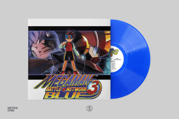 Mega Man Battle Network 3 (Original Video Game Soundtrack) - Yoshino Aoki (1xLP Vinyl Record) [Blue Variant]
