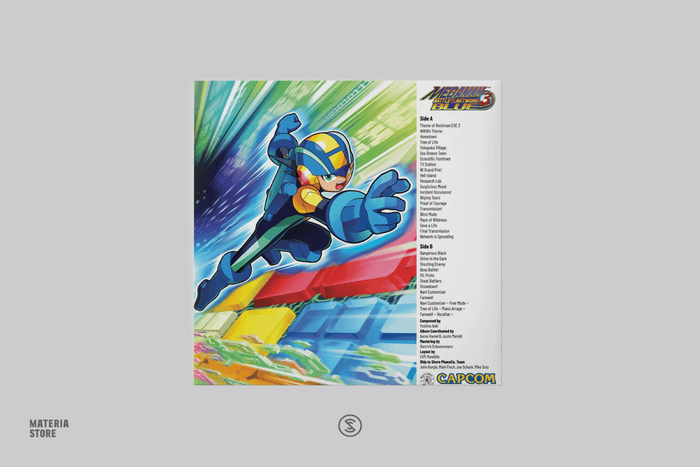 Mega Man Battle Network 3 (Original Video Game Soundtrack) - Yoshino Aoki (1xLP Vinyl Record) [White Variant]