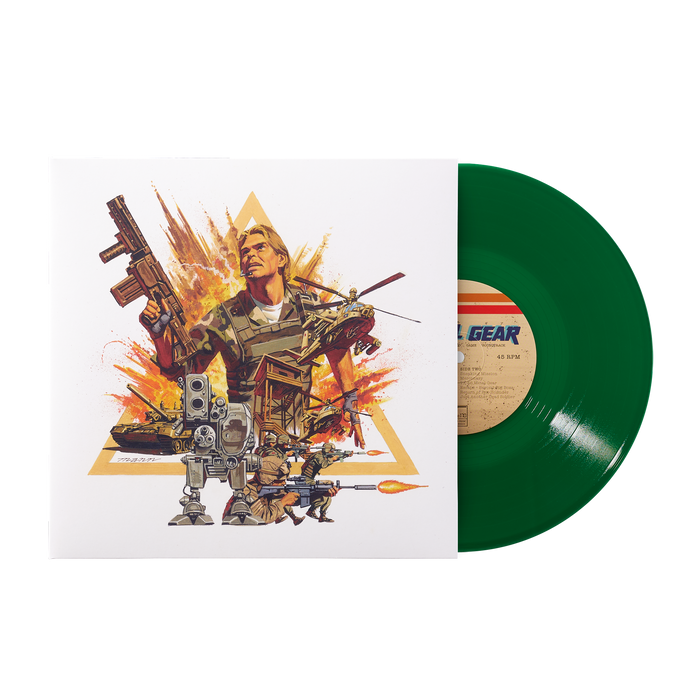 Metal Gear (Original MSX2 Soundtrack) - Konami Kukeiha Club (10" Vinyl Record [Transparent Green Pressing])