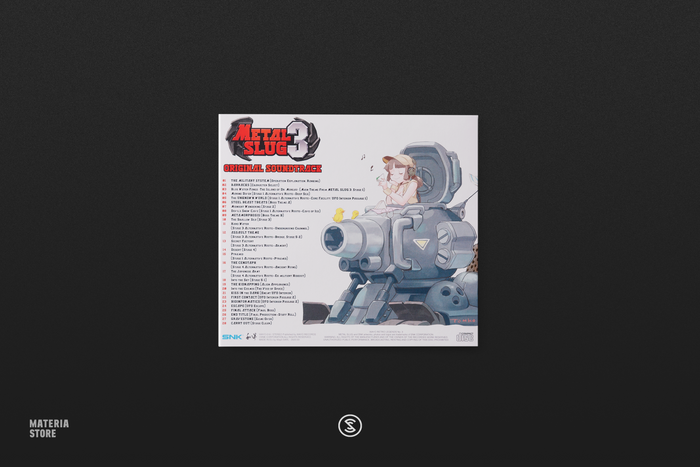 Metal Slug 3 (Original Soundtrack) - SNK Sound Team (Compact Disc)