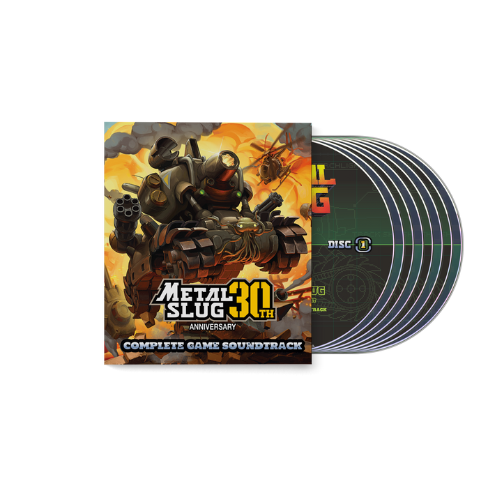 Metal Slug: 30th Anniversary (Complete Game Soundtrack) - SNK Sound Team (8x Compact Disc Box Set)
