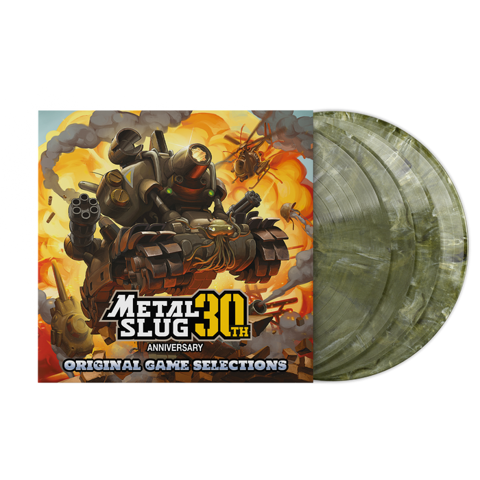 Metal Slug: 30th Anniversary (Original Game Selections) - SNK Sound Team (4xLP Vinyl Record Box Set)